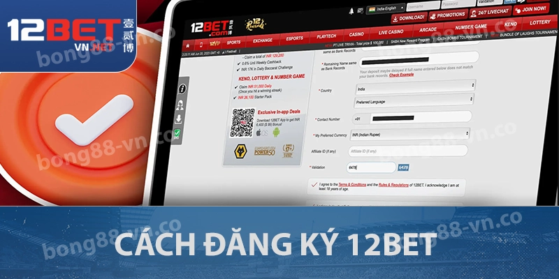 Đăng ký 12BET