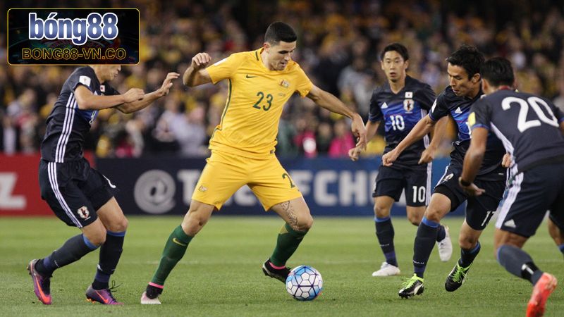 Khám phá tin tức về lịch sử ra sân Australia vs Nhật Bản