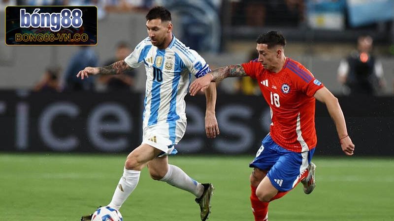 Xuống tiền vào kèo hiệp 1 trận Chile vs Argentina